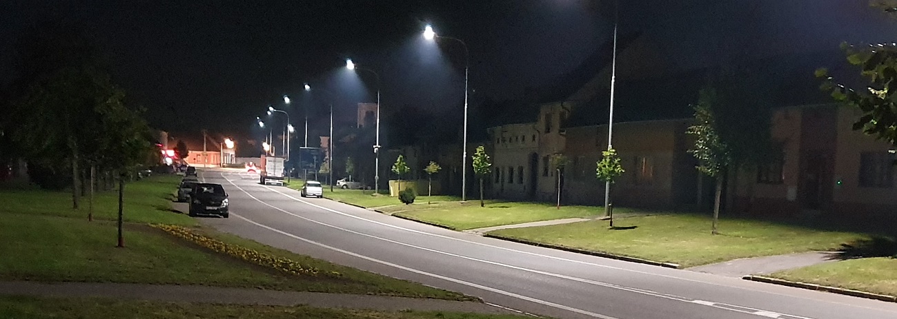 LED street lighting