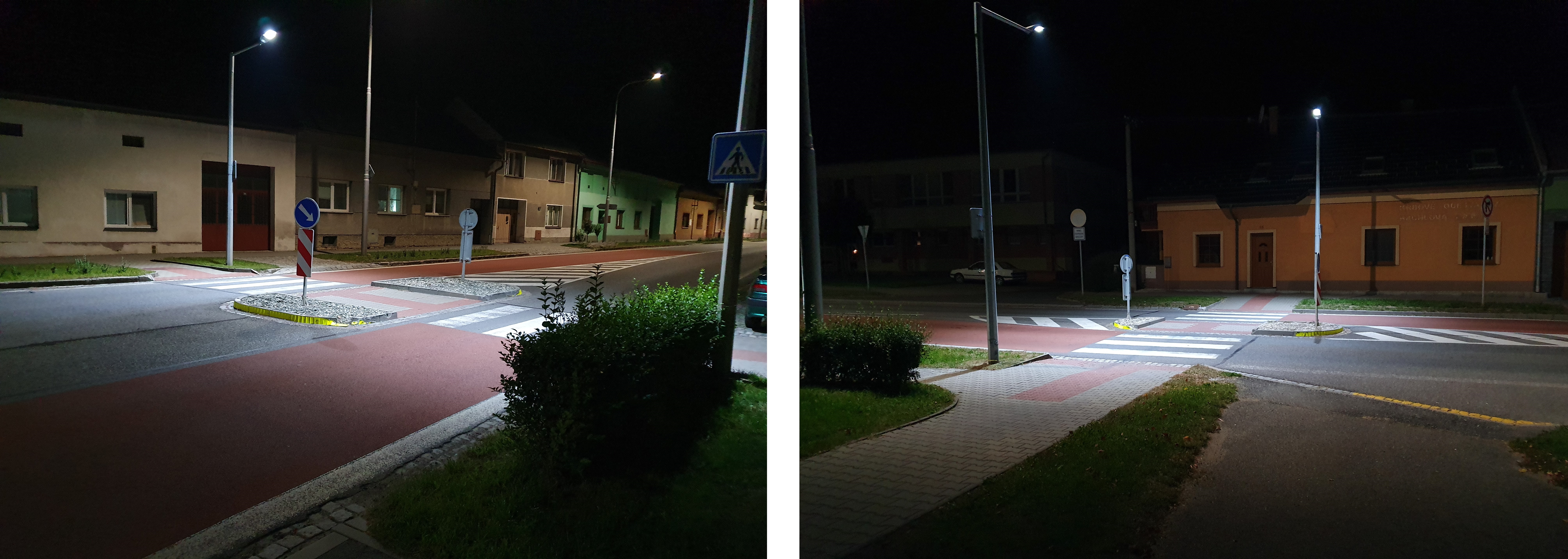 lighting for pedestrian crossings