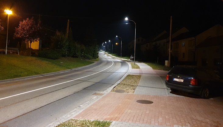 LED street lighting